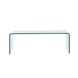 Premium Tempered Glass Coffee Table,Clear Coffee Table For living Room